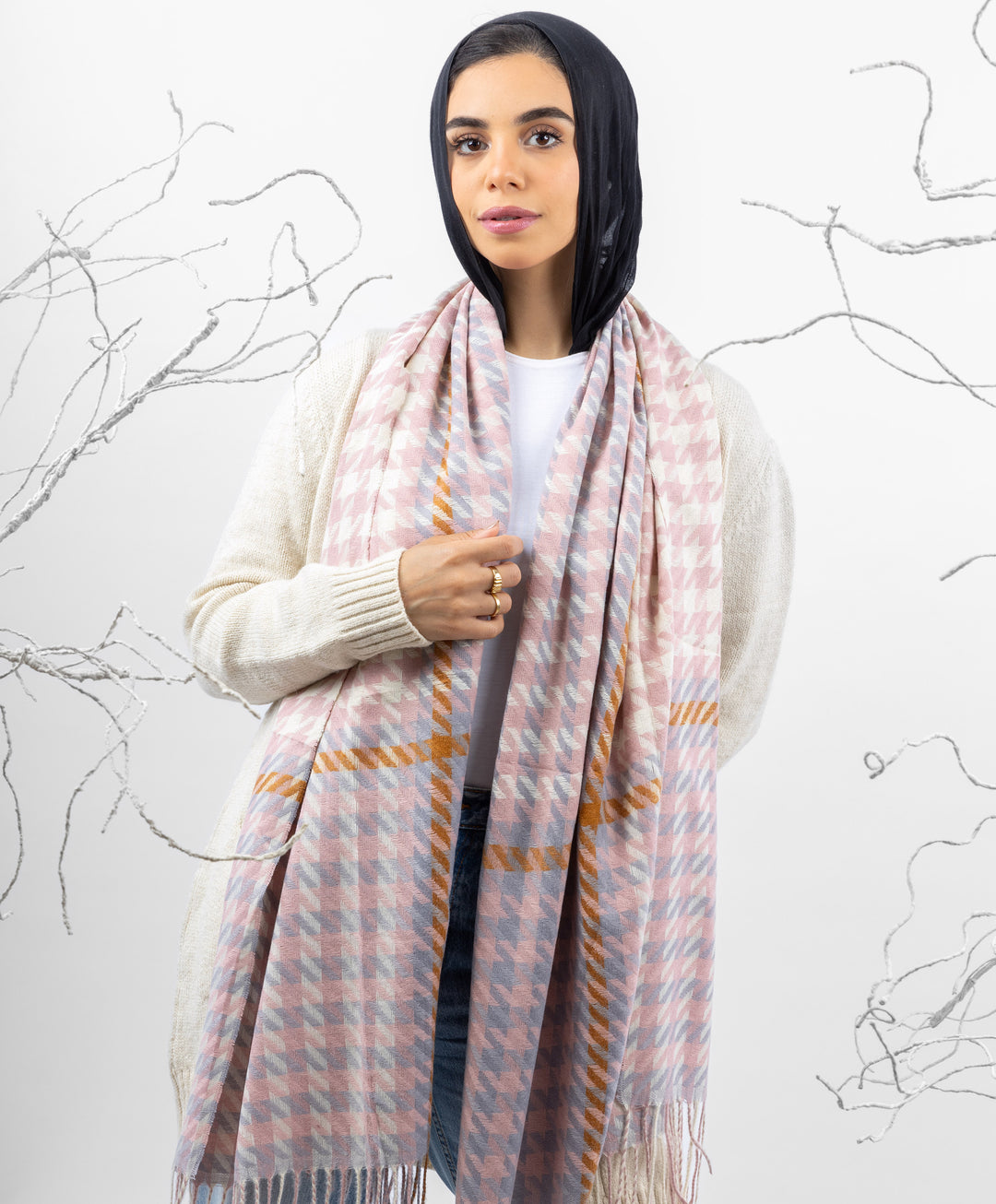Houndstooth Shawl