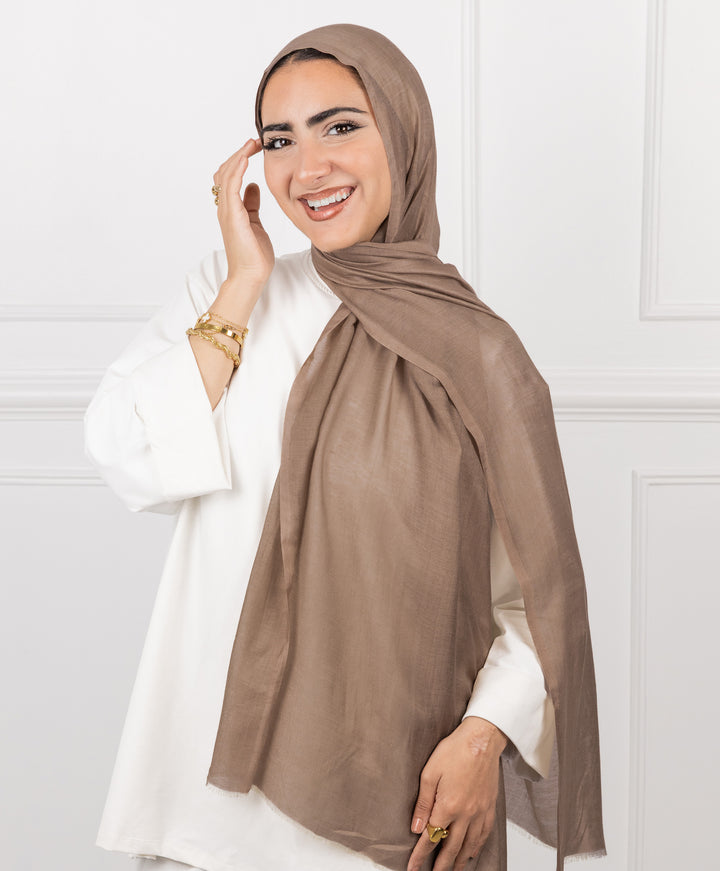 Plain Cotton Scarf