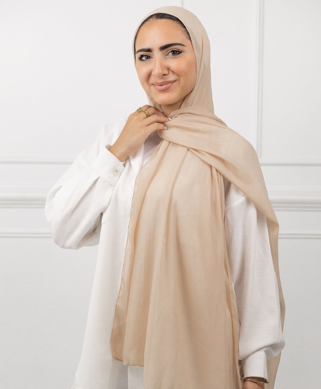 Elegance Crinkle Chiffon Scarf