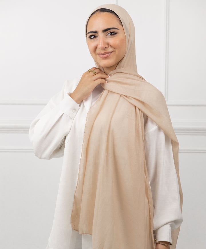 Elegance Crinkle Chiffon Scarf