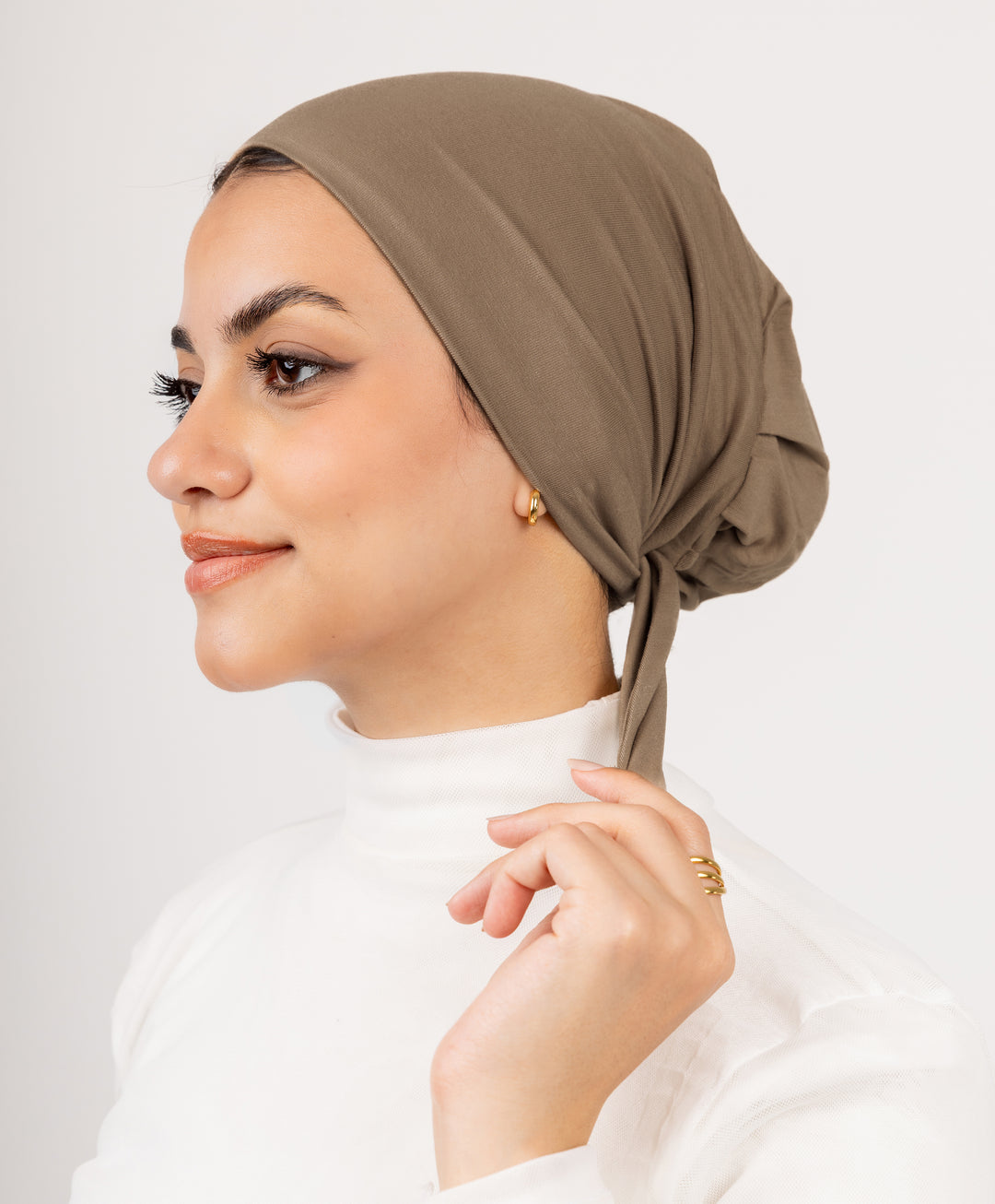 No Thread Underscarf with Tie-Back