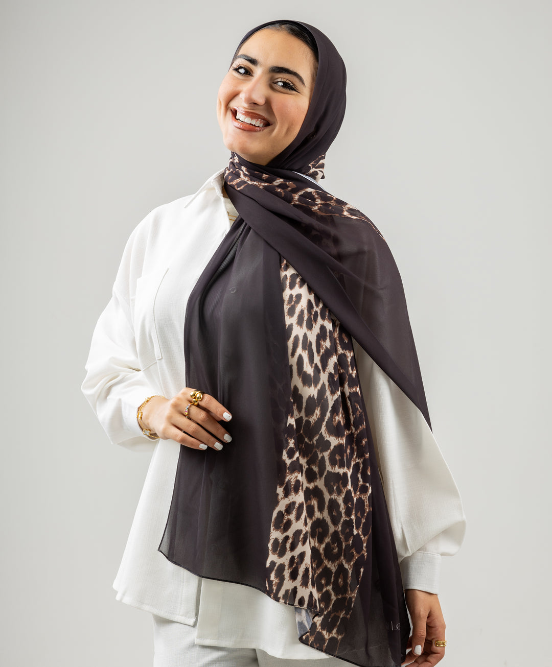 Elegant Wild Chiffon Scarf