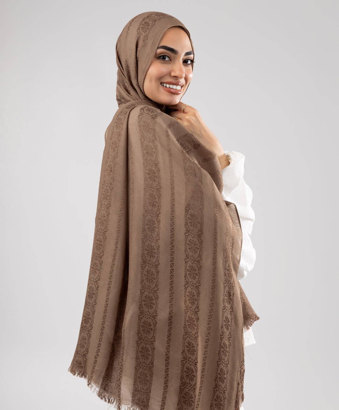 Majestic Linen Scarf