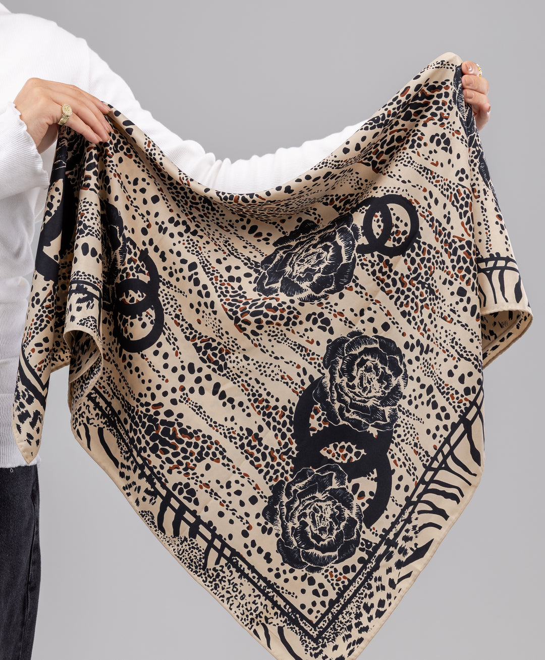 Luxury Silk Square Scarf