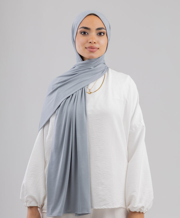 Plain Cotton Lycra Scarf