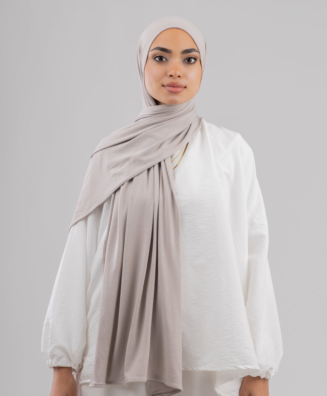 Plain Cotton Lycra Scarf