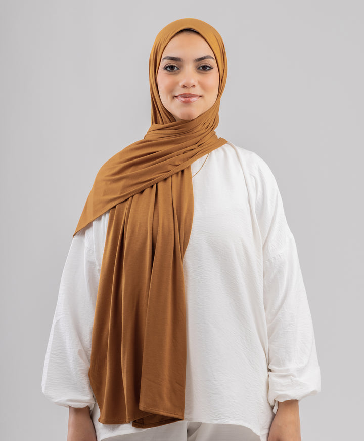 Plain Cotton Lycra Scarf