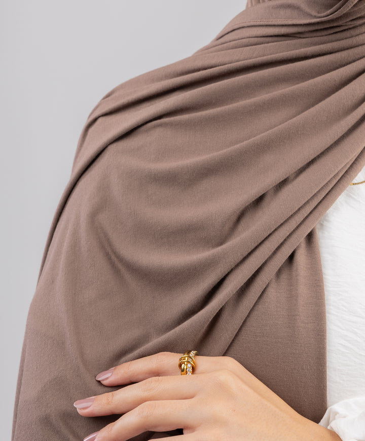 Plain Cotton Lycra Scarf