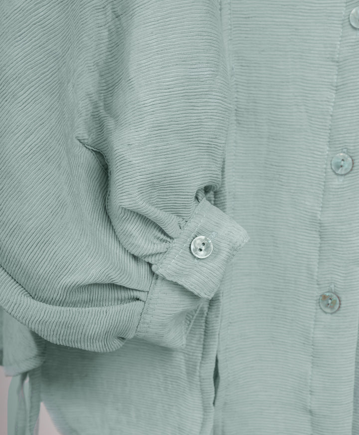 Tassel Linen Shirt