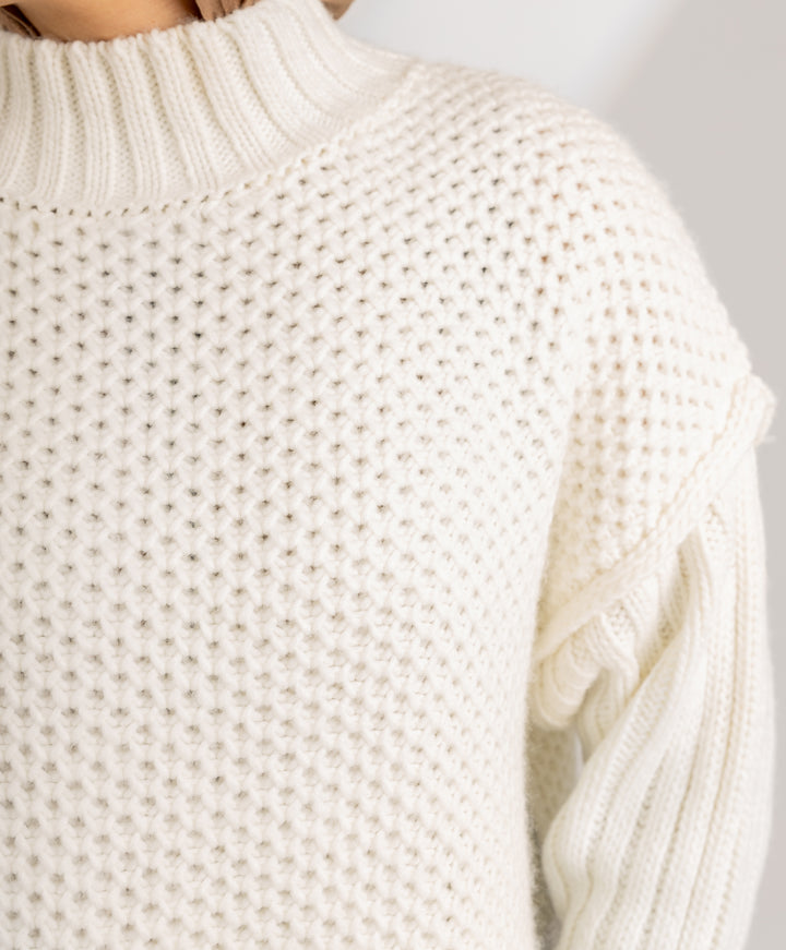 Mesh Knit Pullover