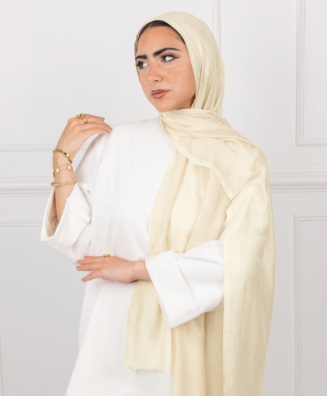 Plain Cotton Scarf