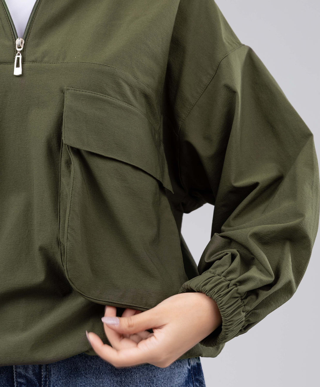 Half Zip Sweatshirt