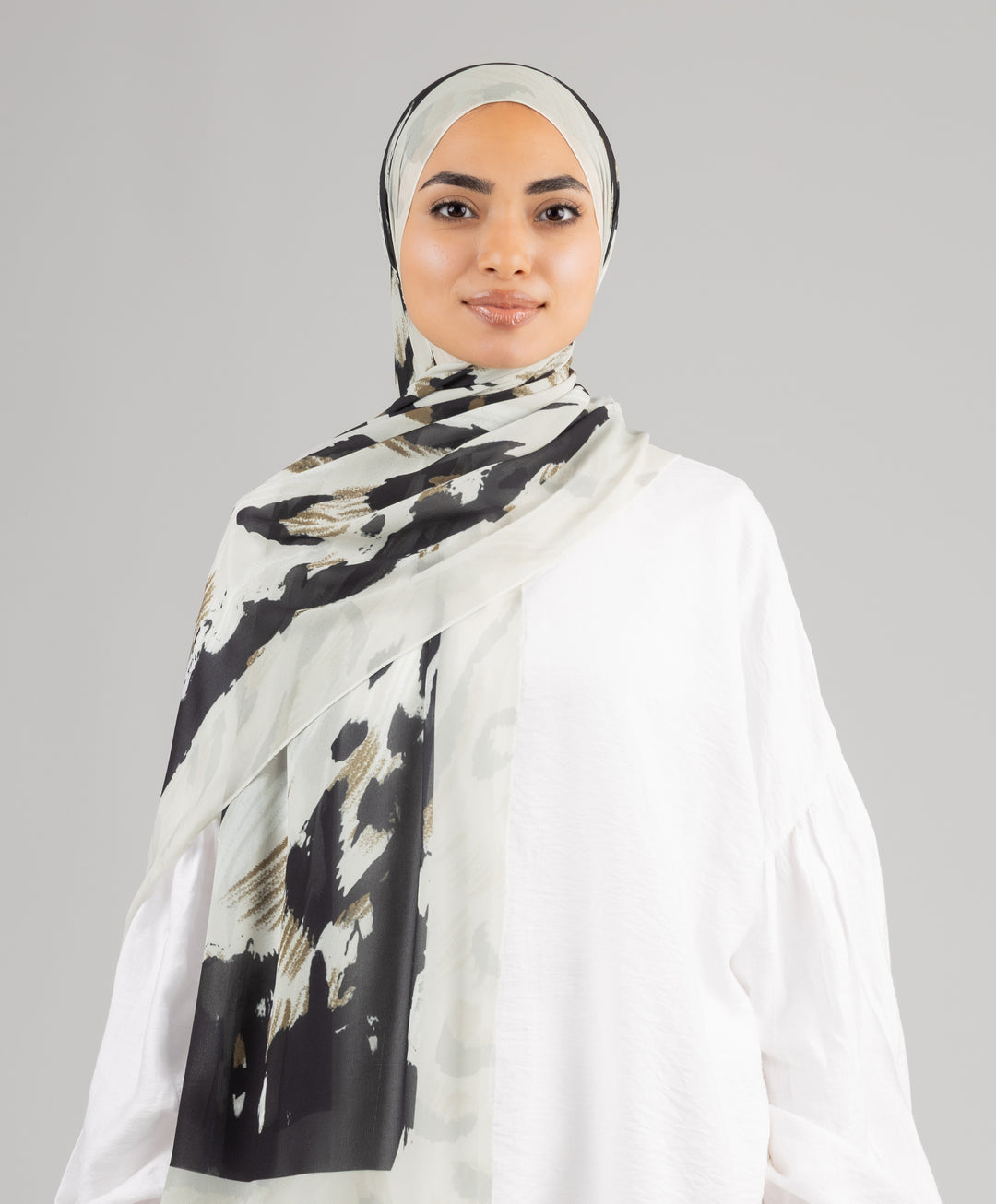 Splash Chiffon Scarf