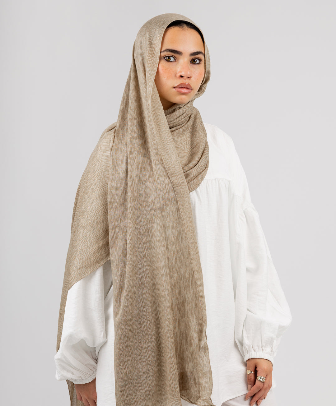 Foggy Cotton Scarf