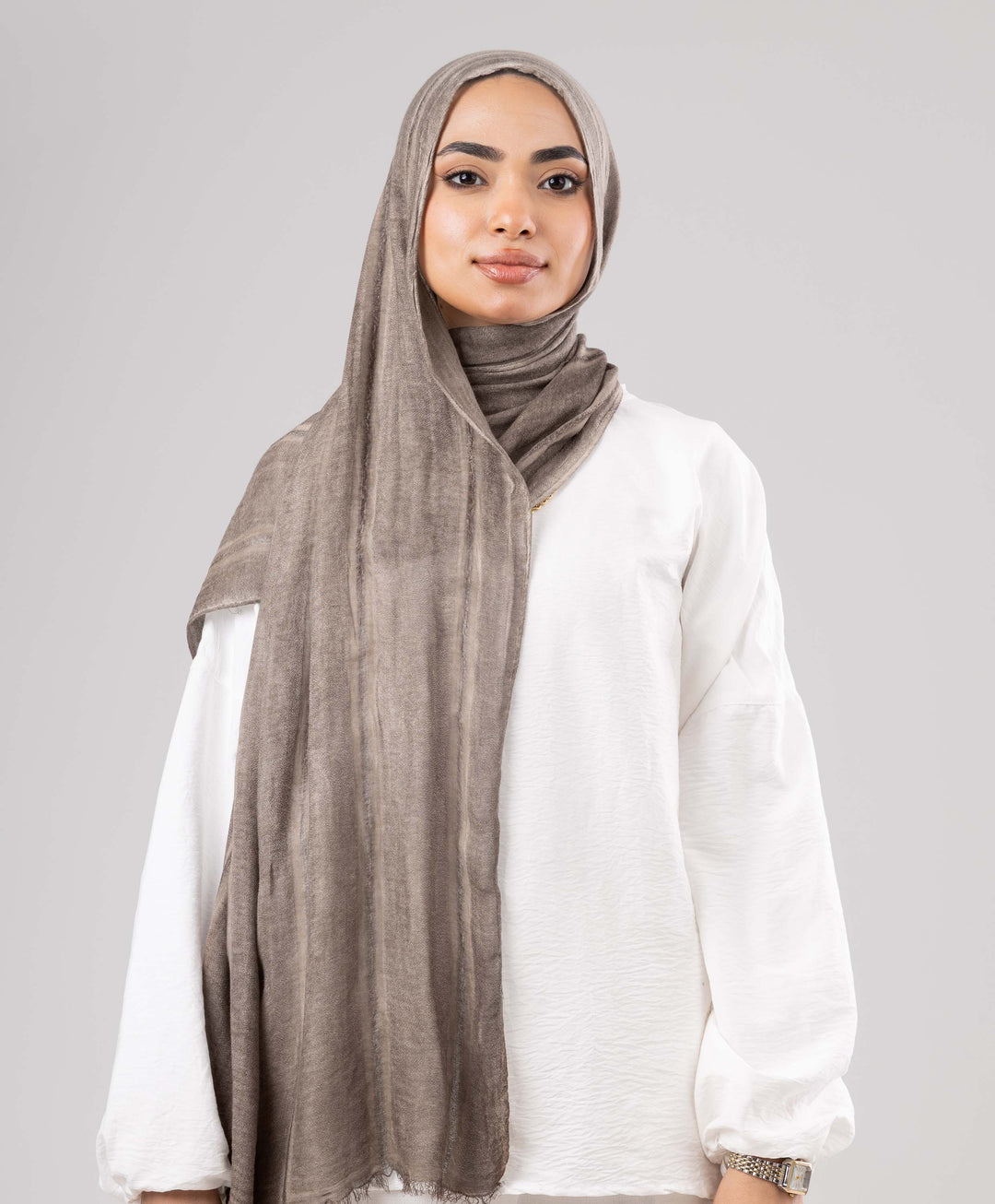 Hazy Linen Marble Scarf