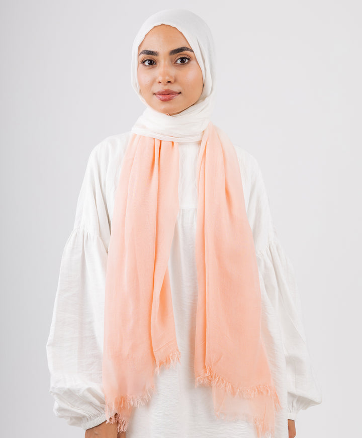 Gradient Cotton Scarf