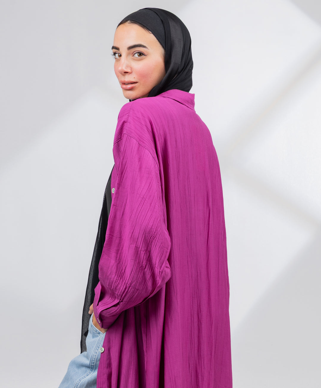 Berry Maxi Shirt