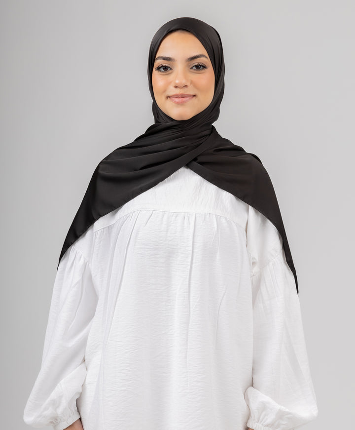 Plain Pure Silk Scarf