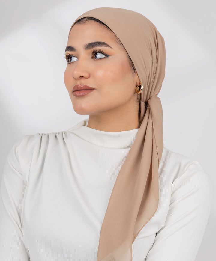 Girly Chiffon Square Scarf
