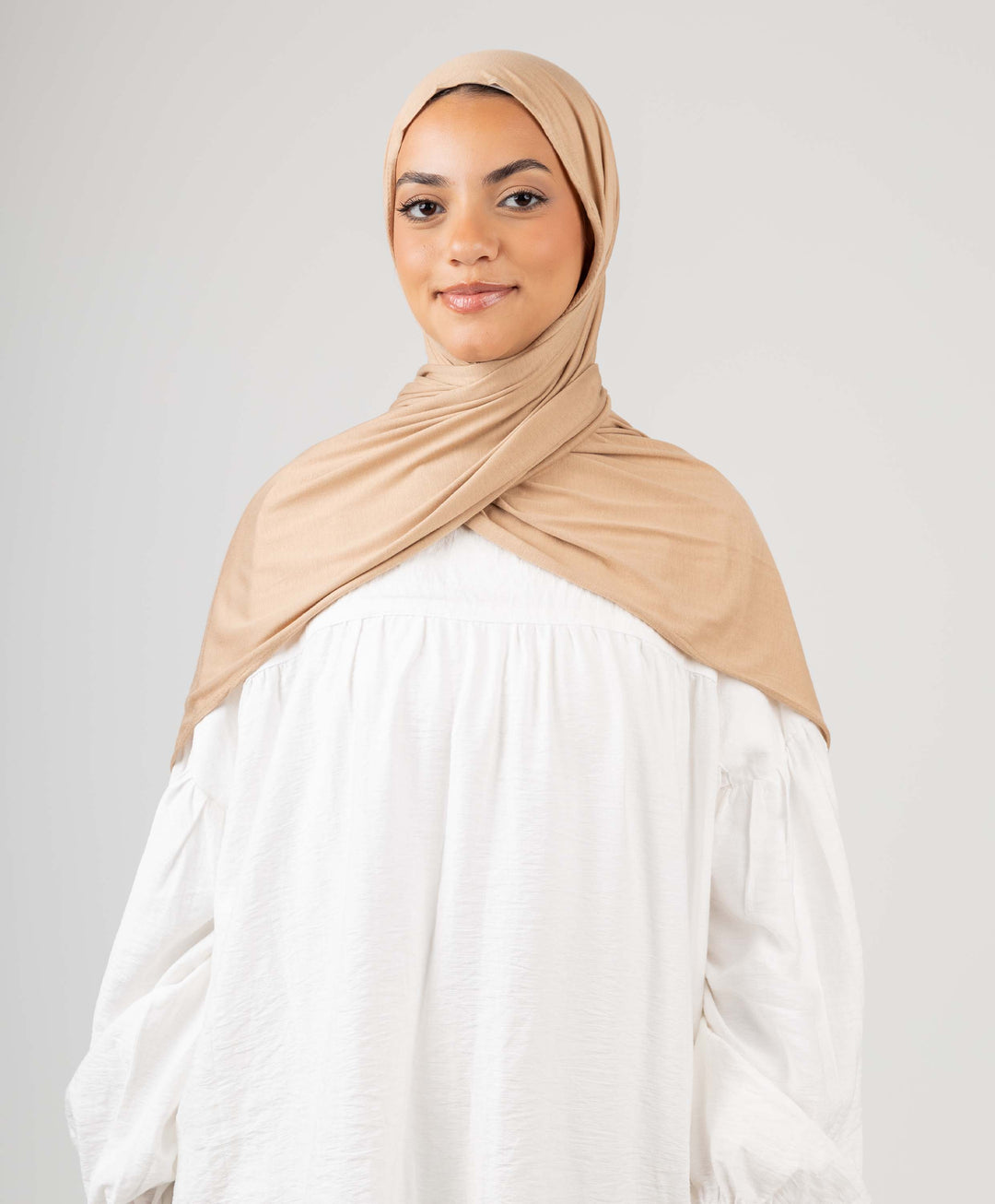 Plain Cotton Lycra Scarf