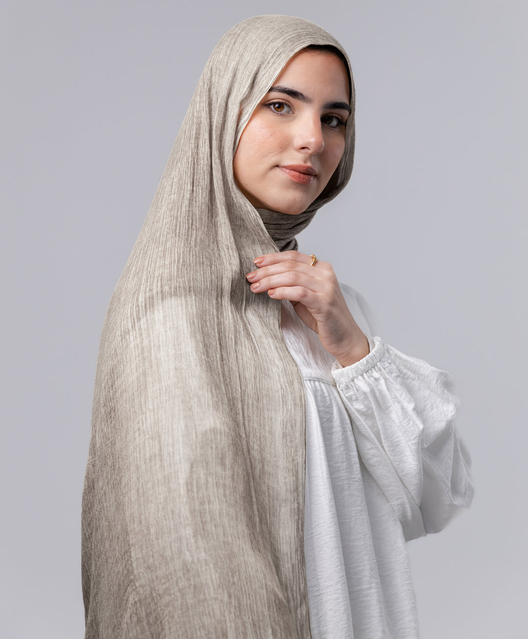 Marble Linen Scarf