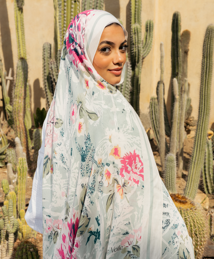 Floral Haze Modal Scarf