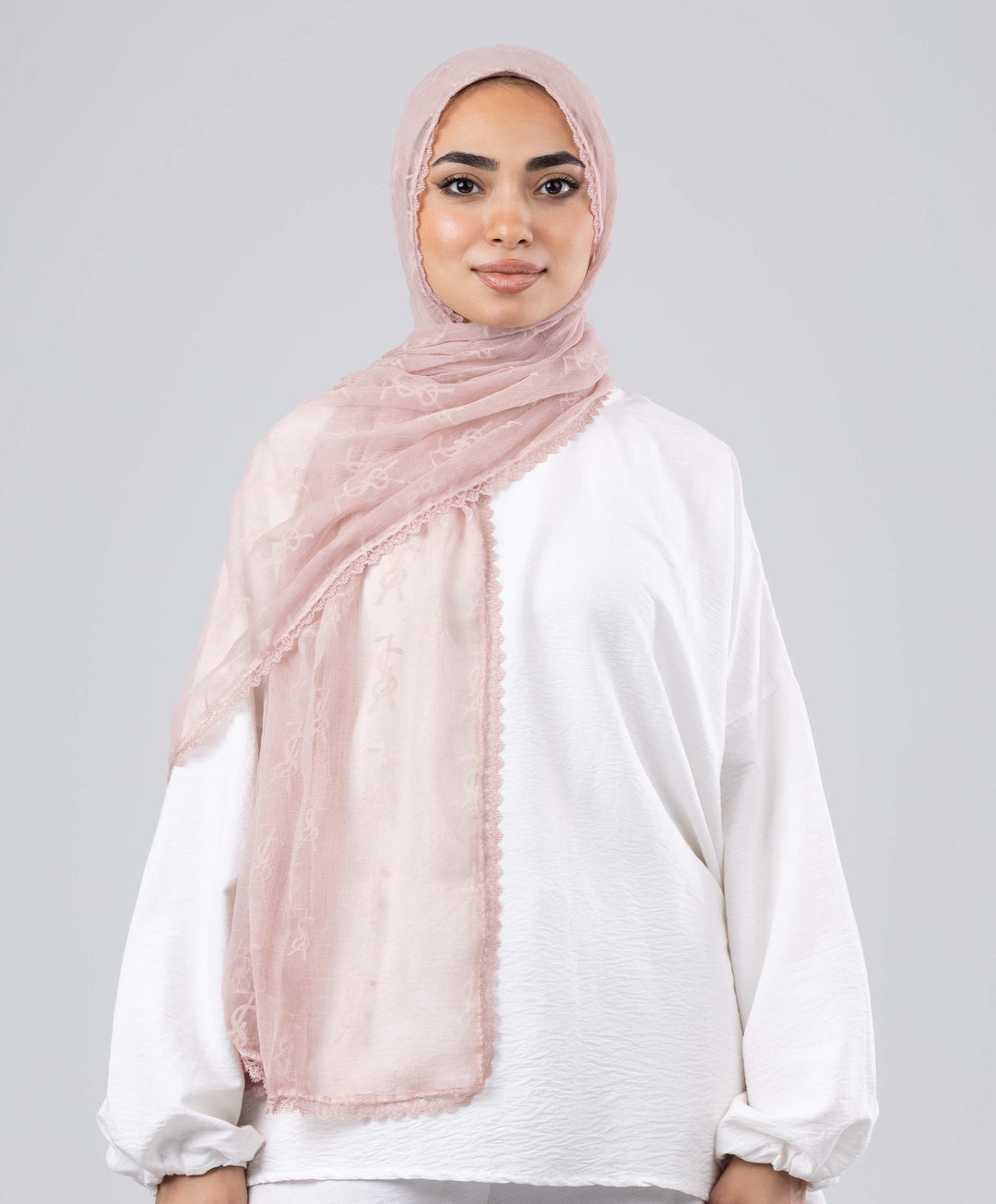 Lace Luxe Crinkle Scarf