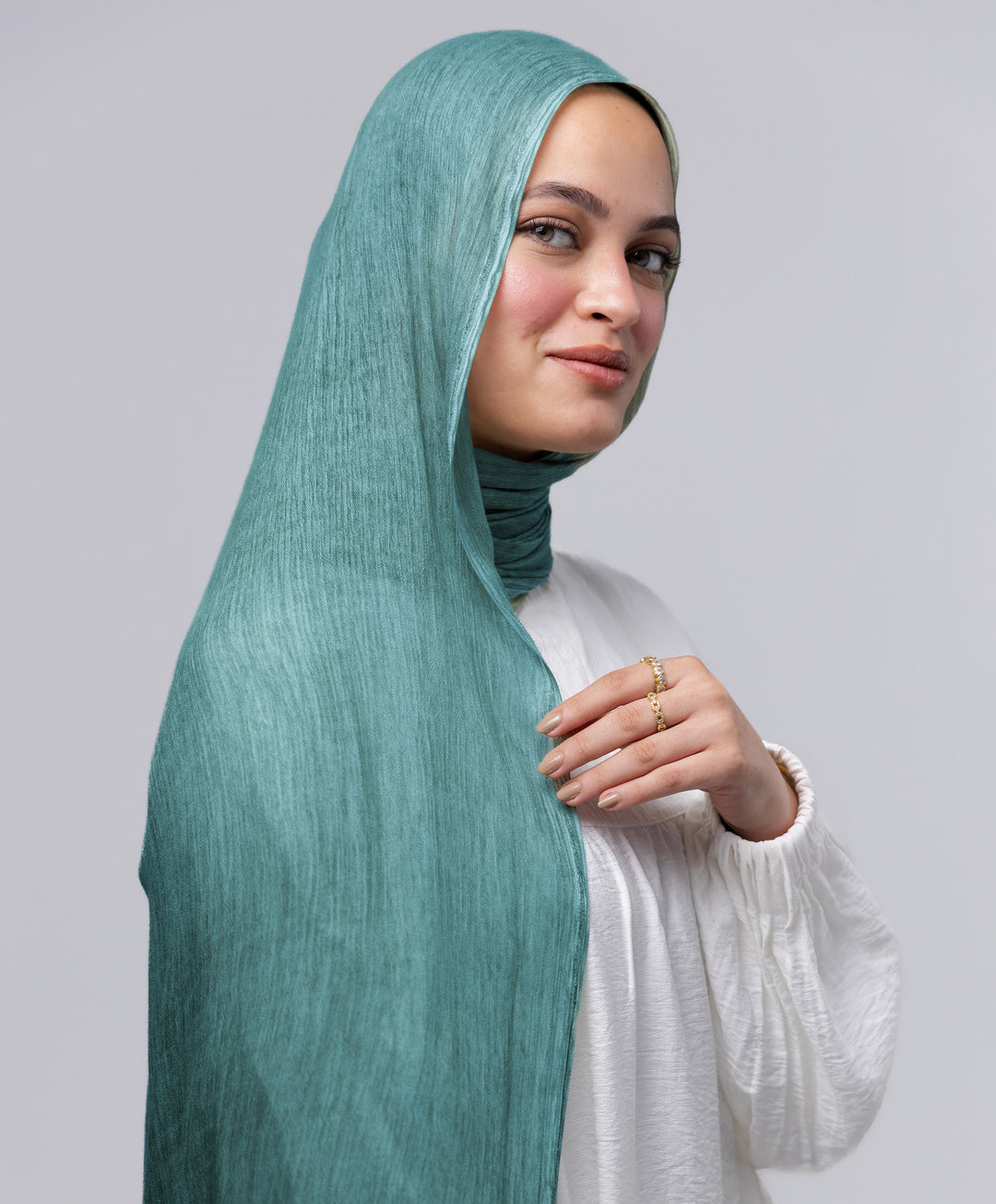 Marble Linen Scarf