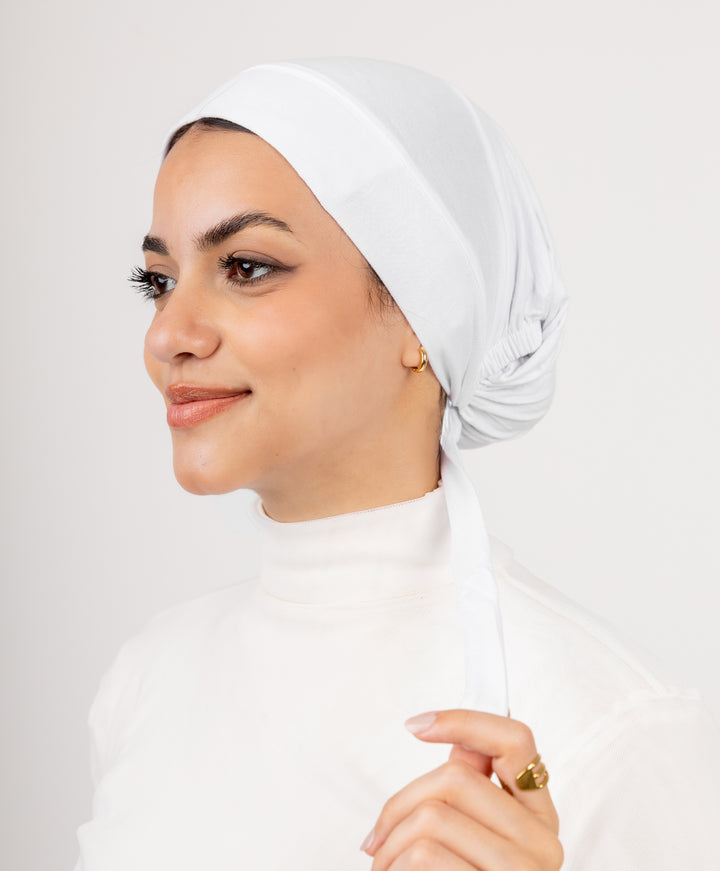Cotton Kuwaiti with Tie-Back