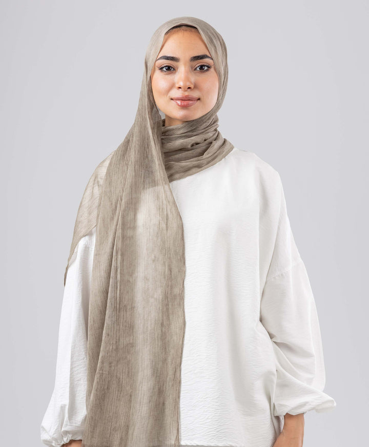 Rumpled Cotton Scarf
