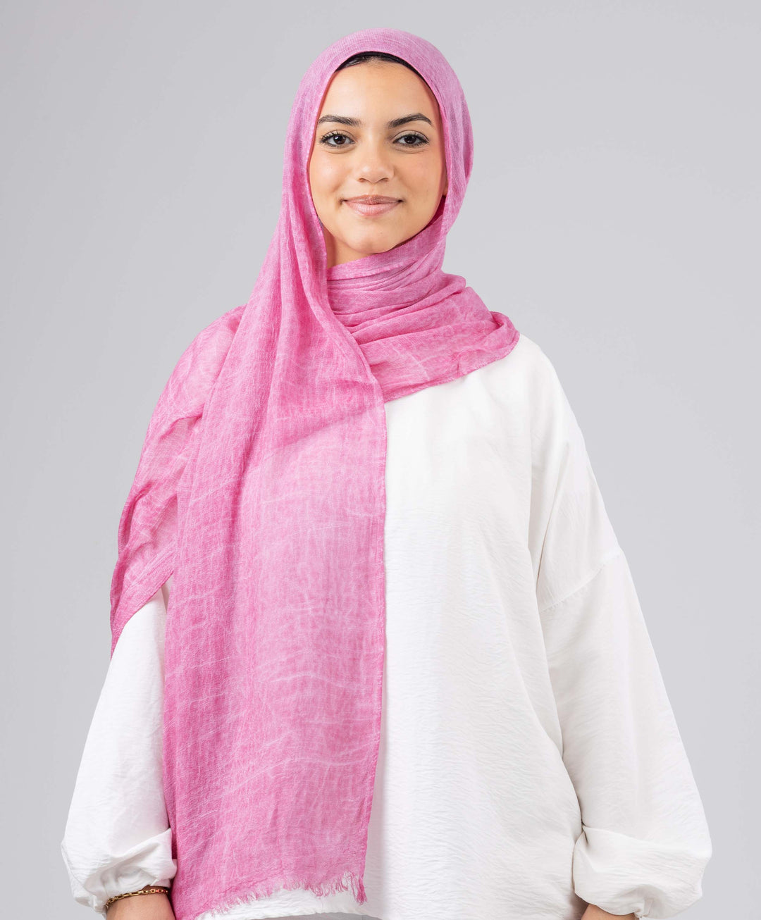 Bamboo Cotton Crushed Scarf