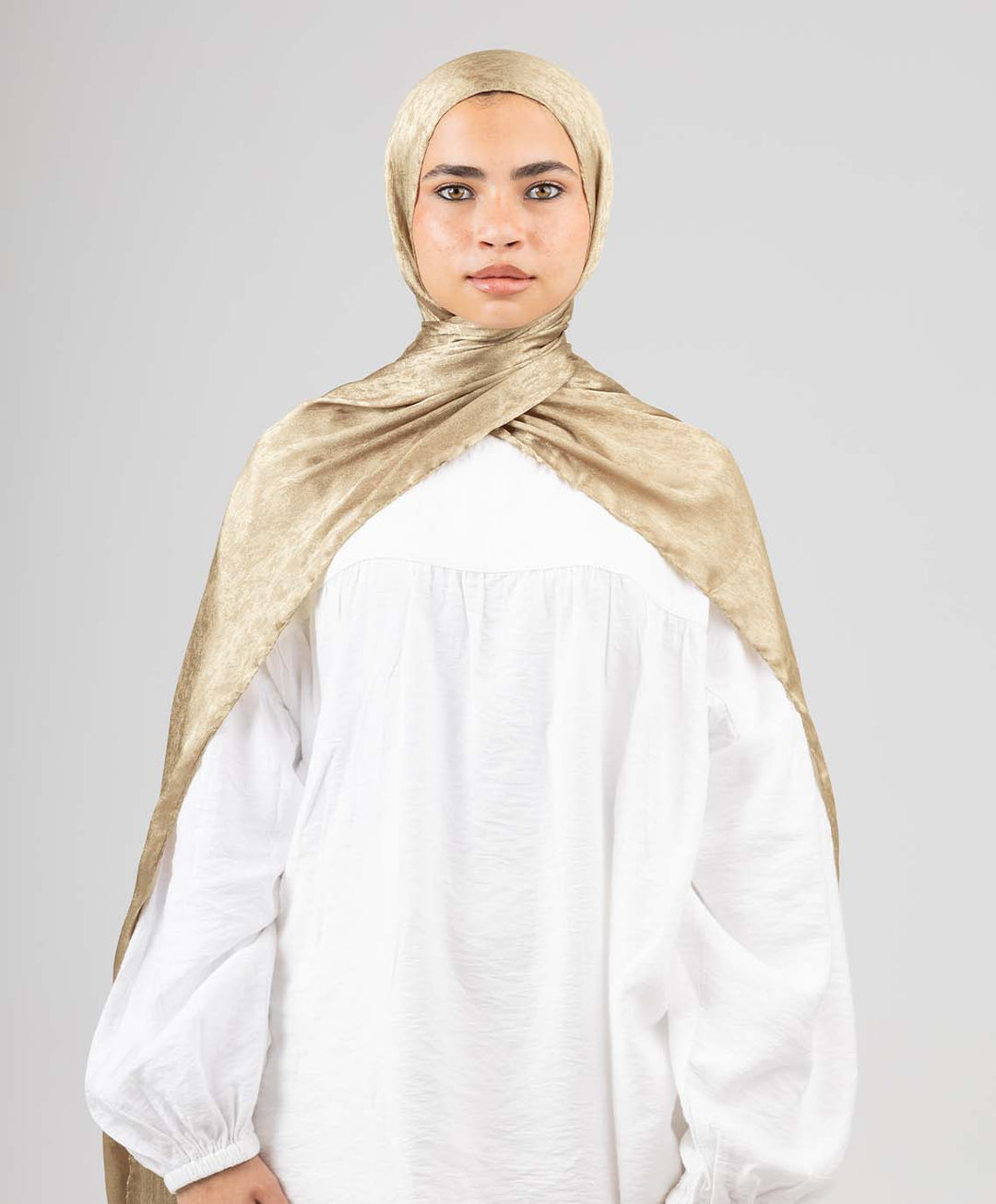 Glossy Satin Scarf