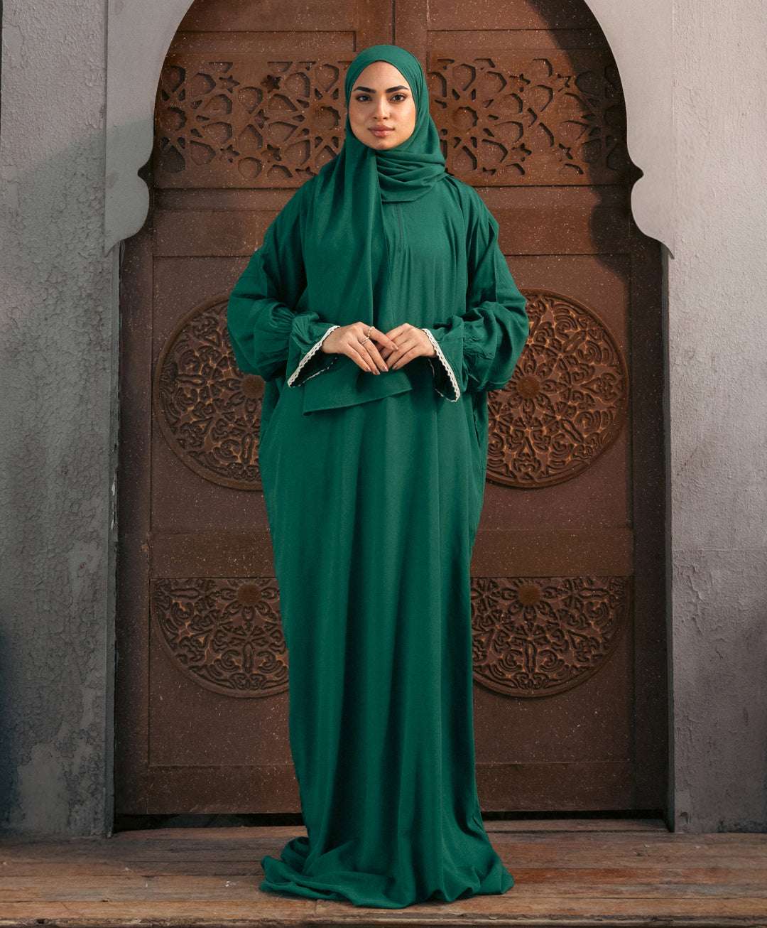 Plain Viscose Flounce Sleeves Isdal