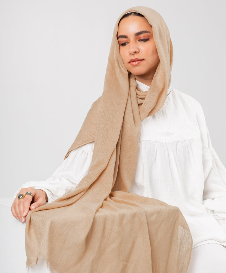Bubbly Linen Scarf