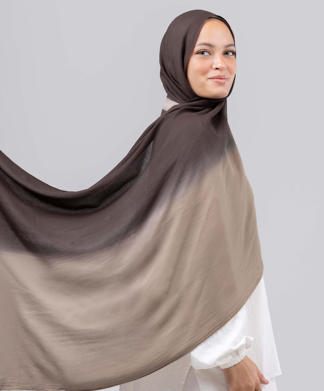 Gradient Cotton Scarf