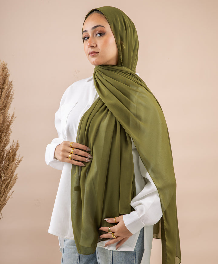 Chiffon Crinkle Scarf