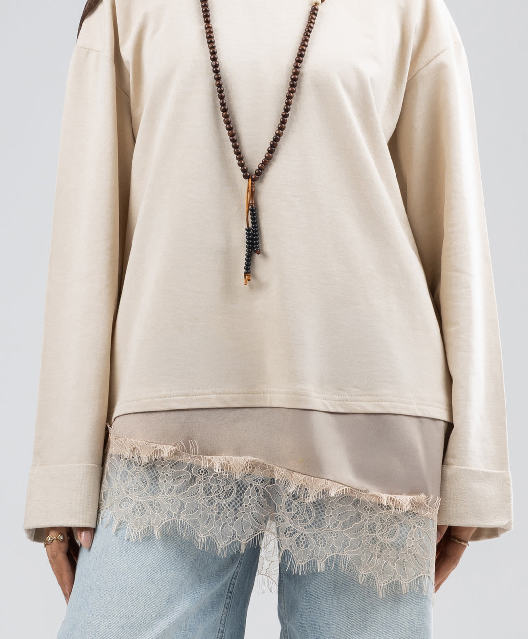 Lace Trim Shirt