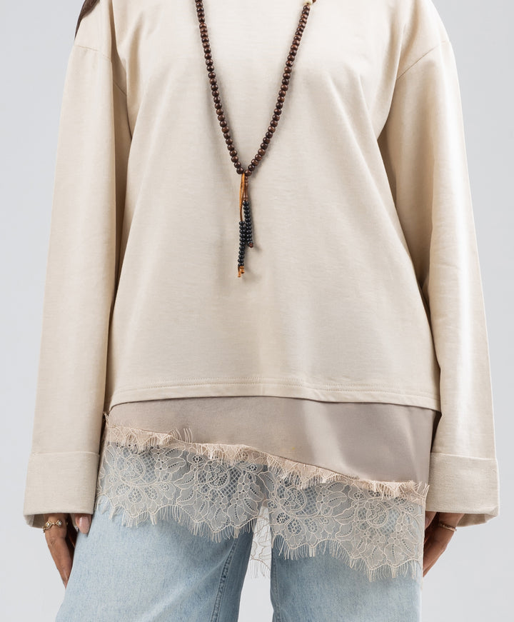Lace Trim Shirt
