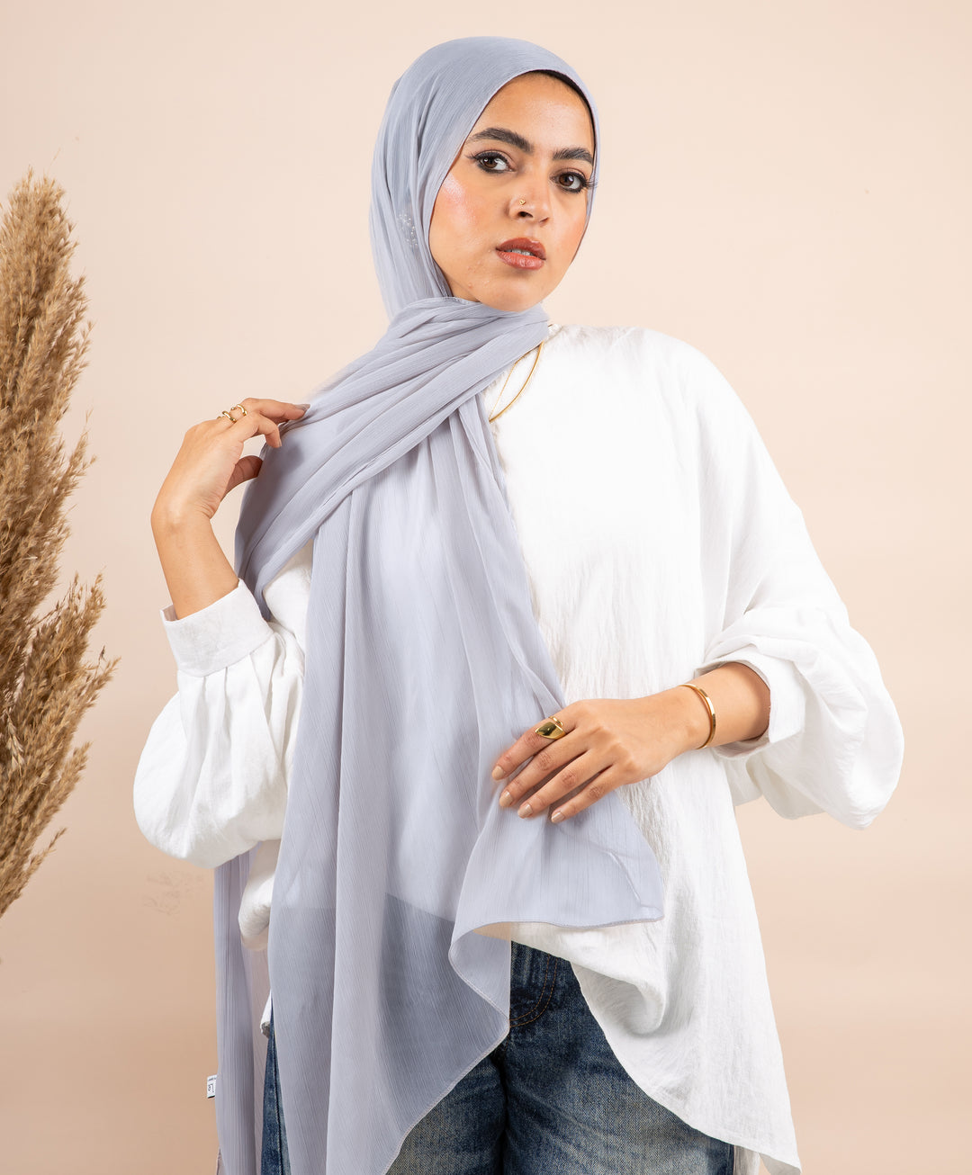 Chiffon Crinkle Scarf