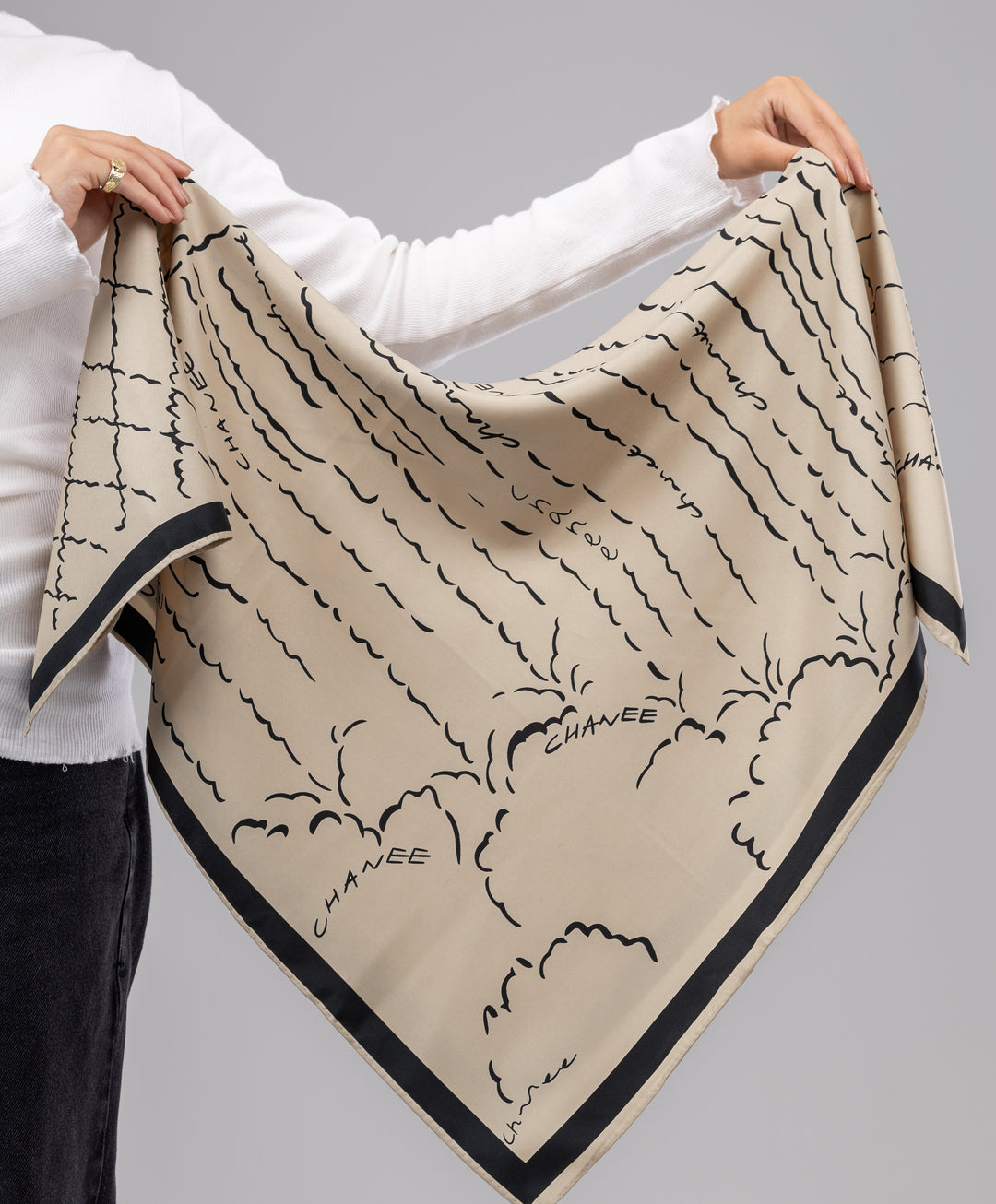 Luxury Silk Square Scarf