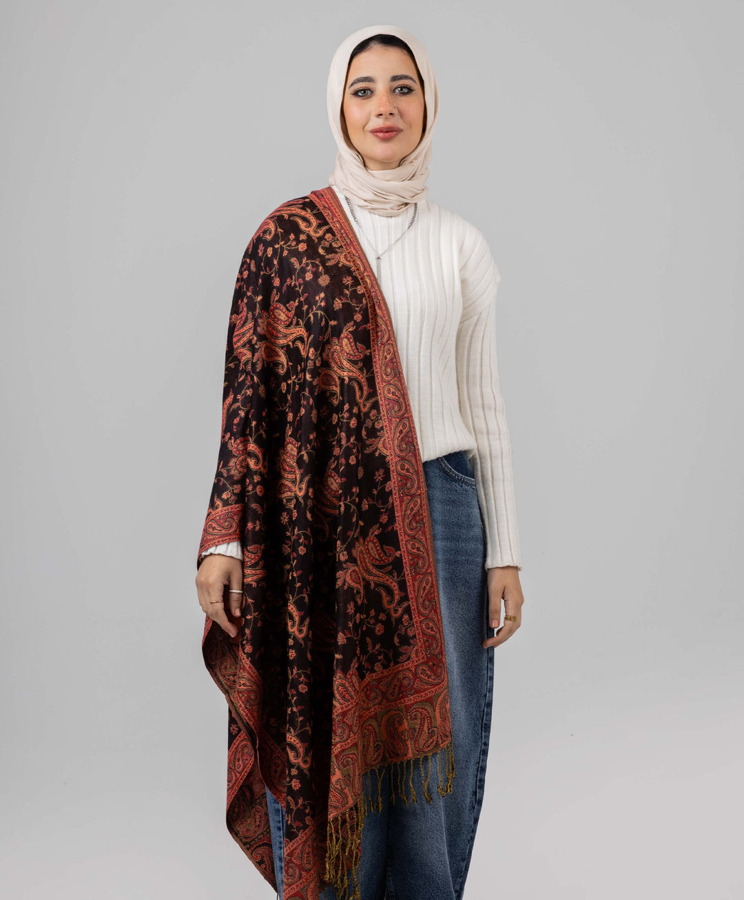 Paisley Winter Shawl