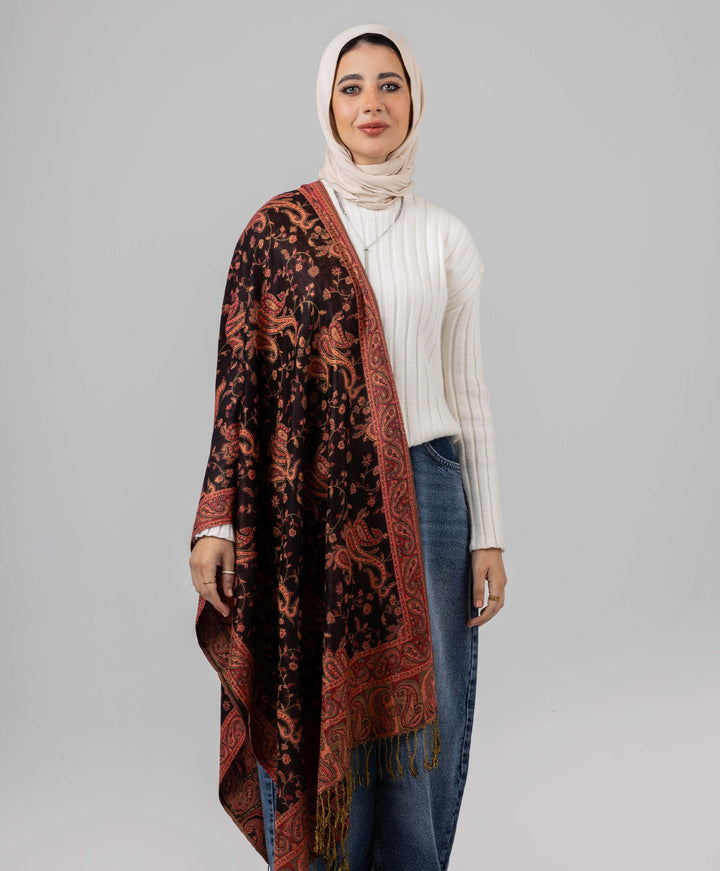 Paisley Winter Shawl