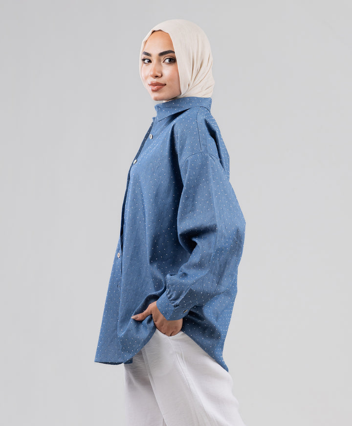 Bling Denim Shirt