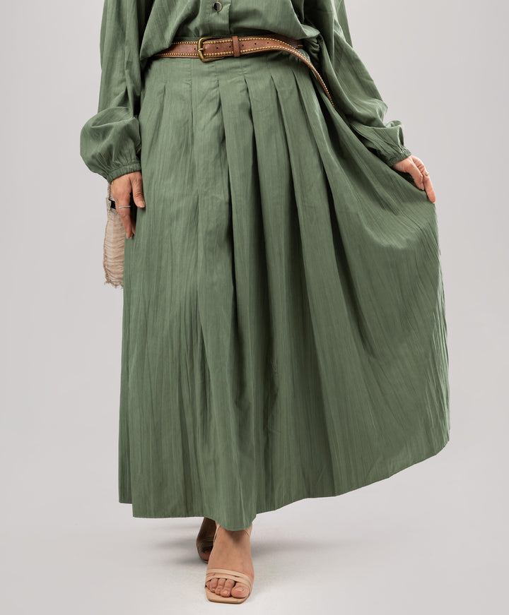 Soft Pleated Skirt