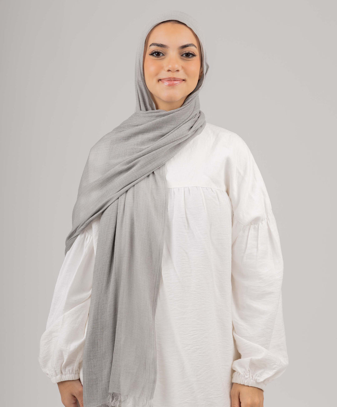 Cozy Marble Linen Scarf