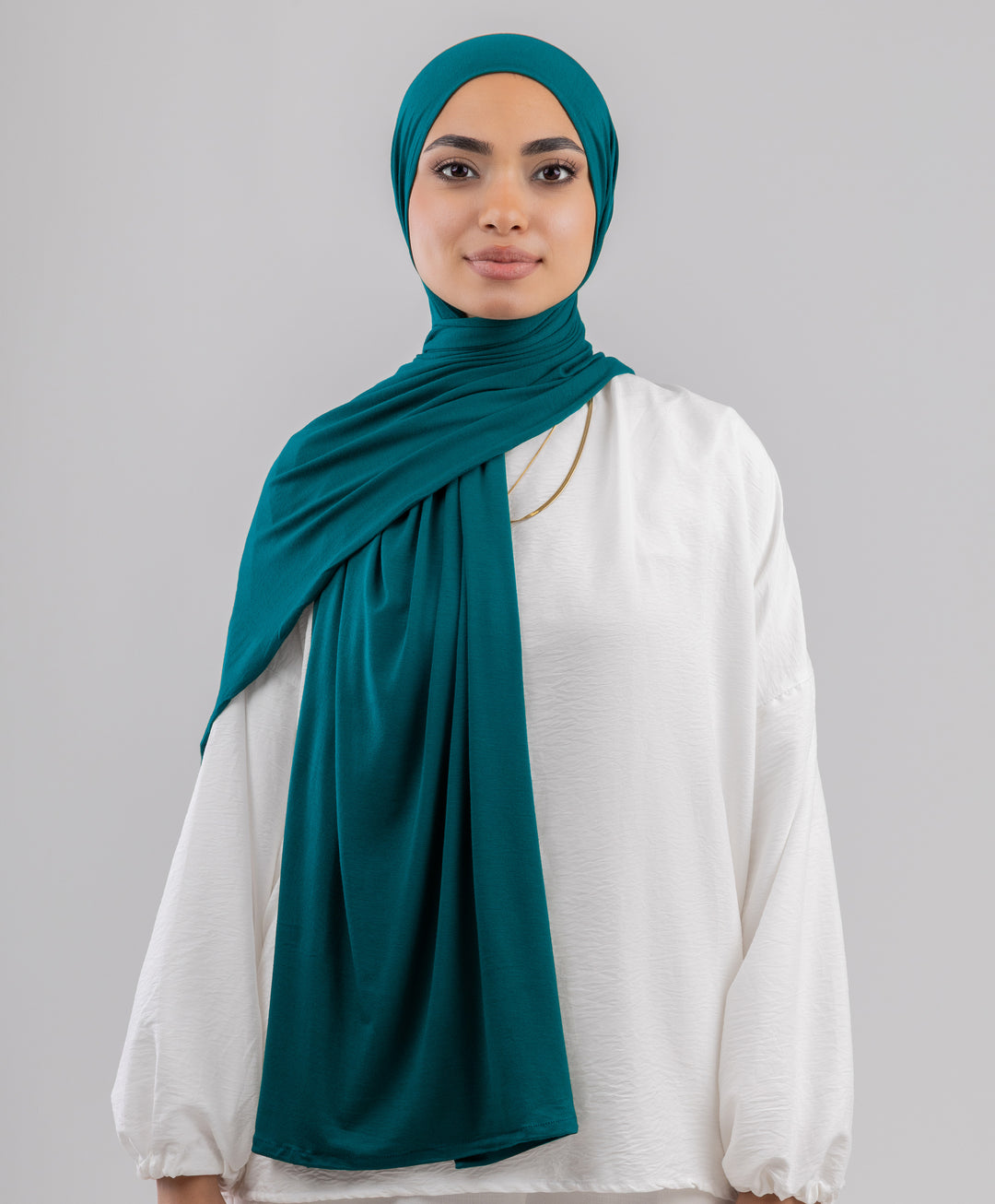 Plain Cotton Lycra Scarf