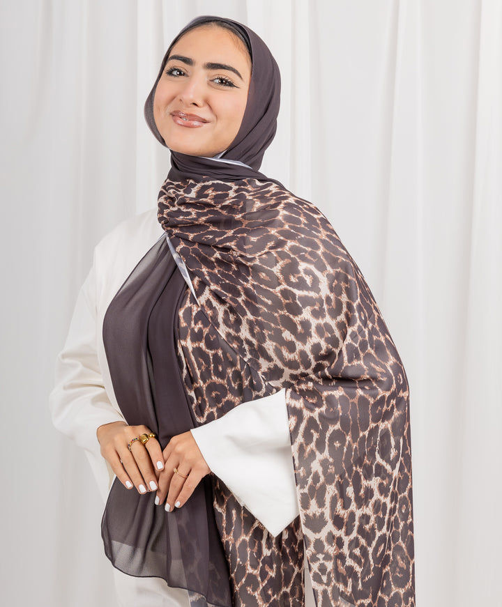 Wild Side Chiffon Scarf