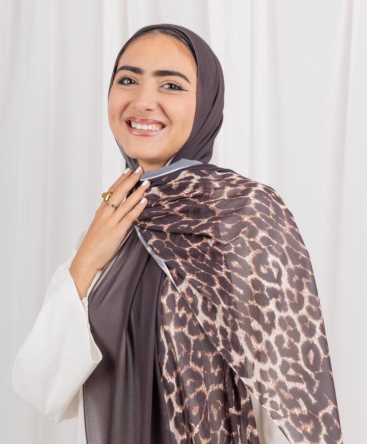 Wild Side Chiffon Scarf