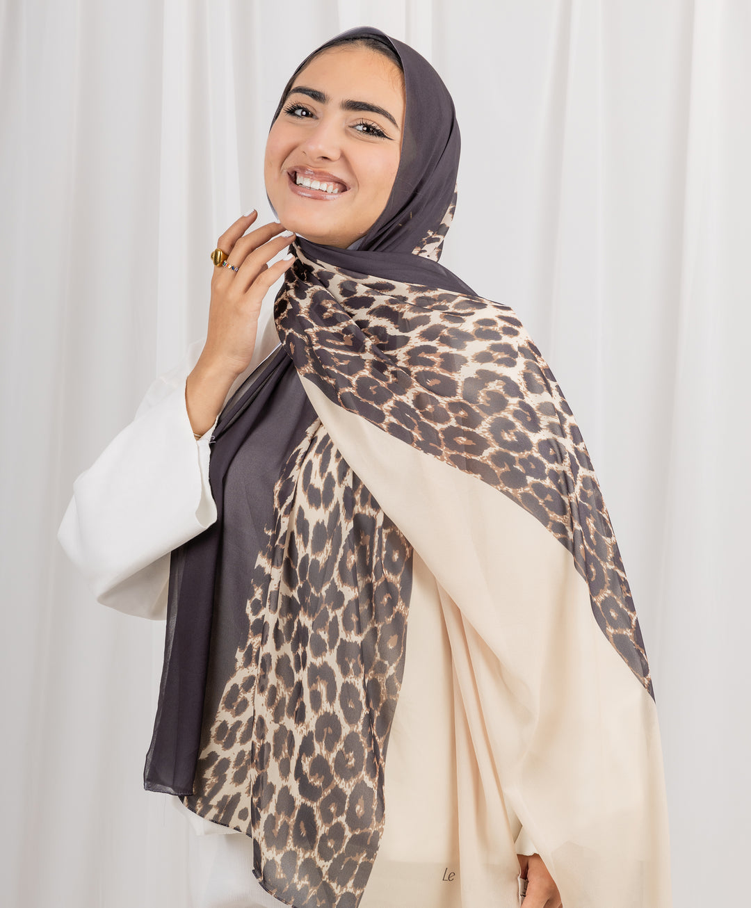 Wild Side Chiffon Scarf