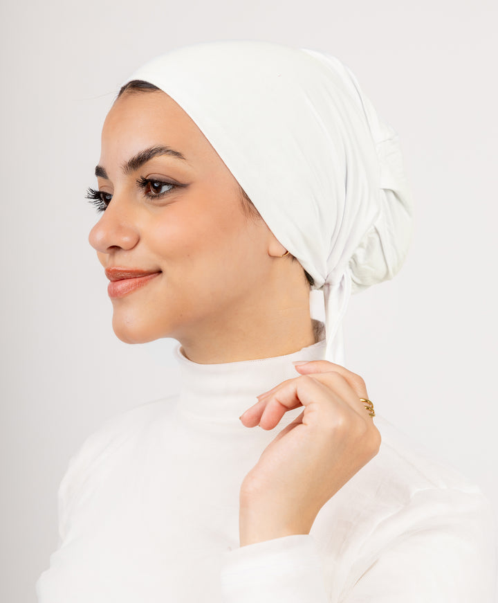 No Thread Underscarf with Tie-Back